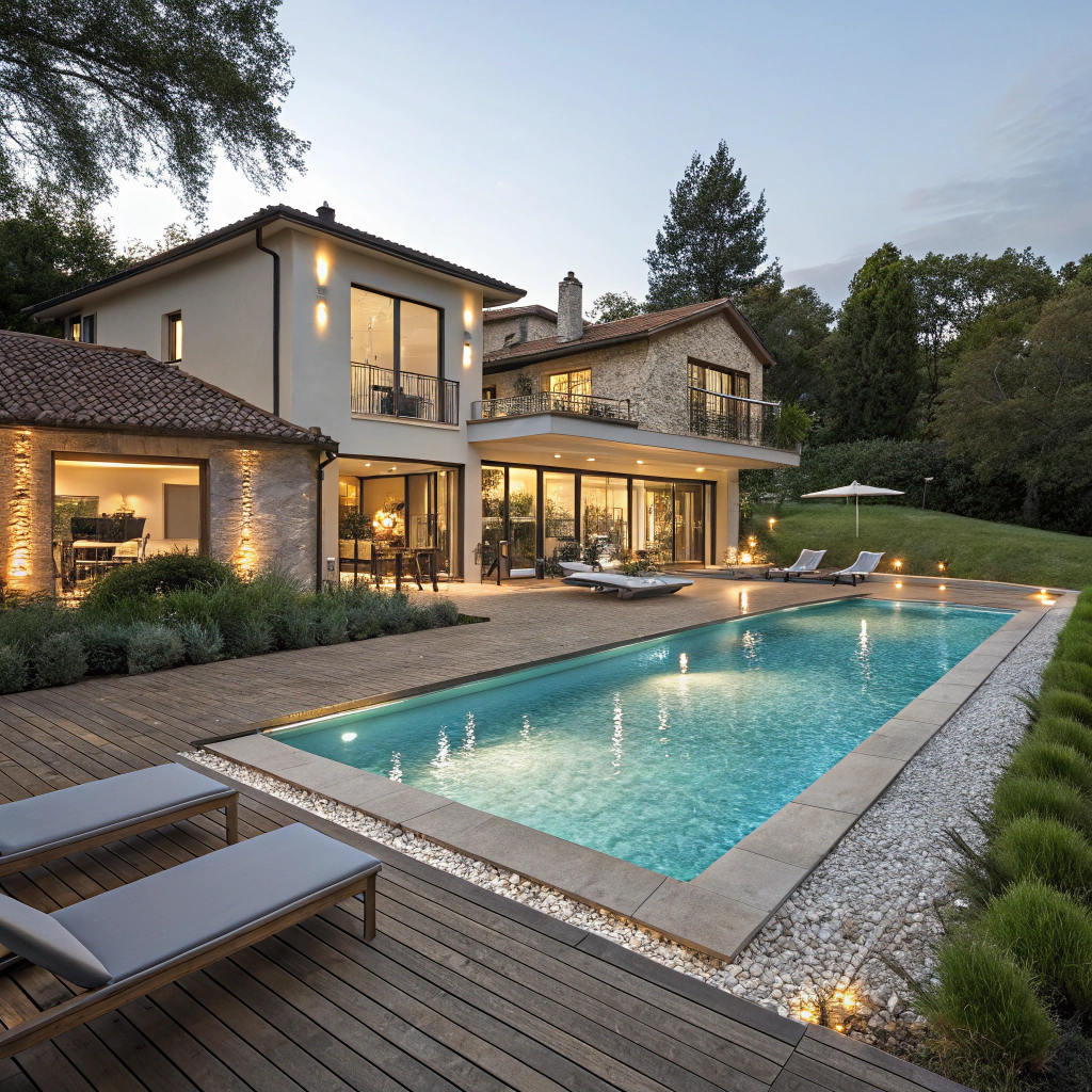 Piscine architecte : l’excellence sur mesure avec piscine week-end 4 Mini-piscine et couloir de nage sur mesure