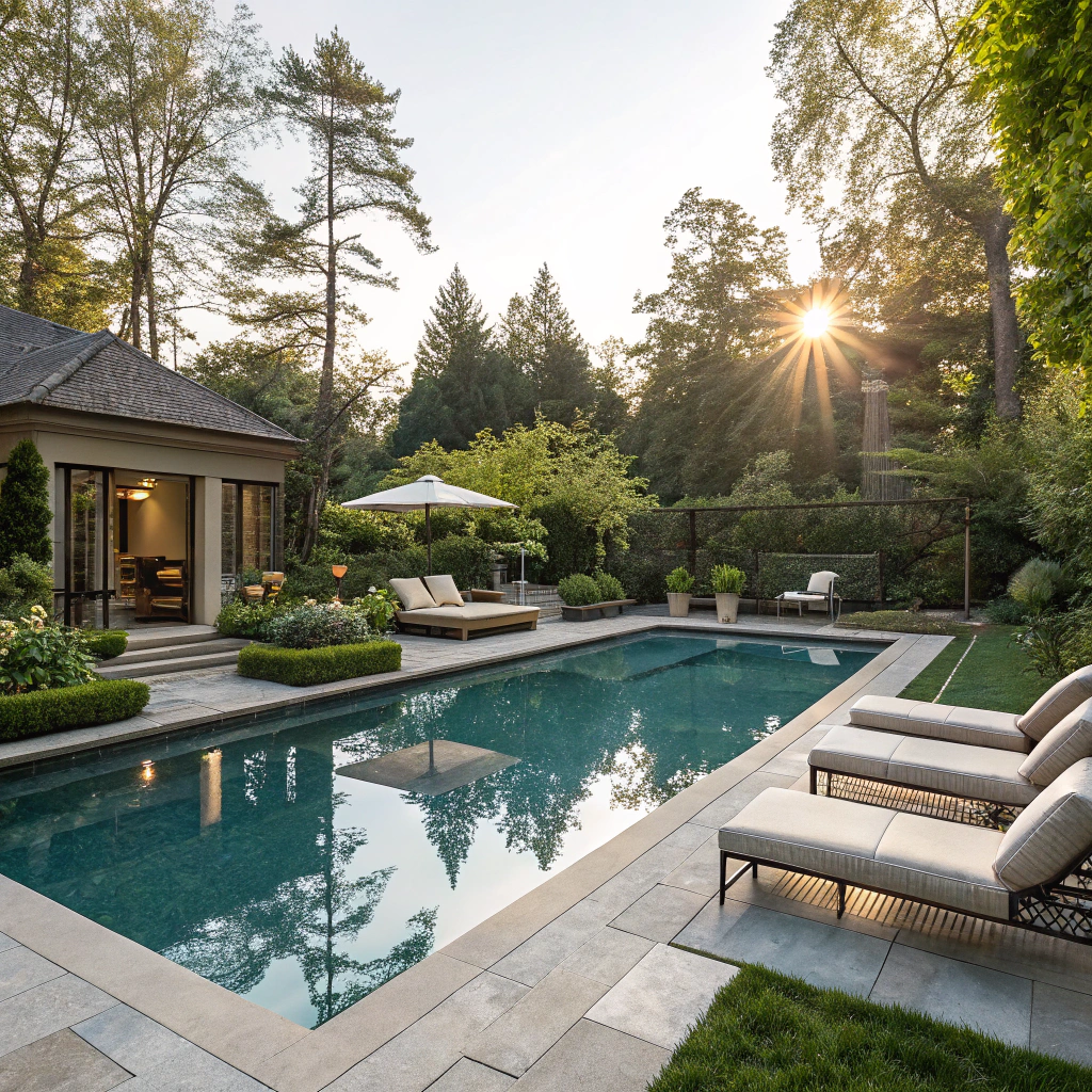 Piscine moderne